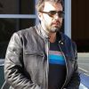 Ben Affleck Santa Monica Black Leather Jacket