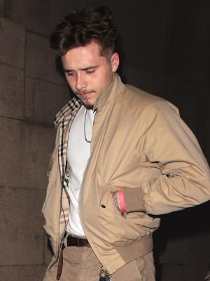 Brooklyn Beckham Khaki Cotton Jacket