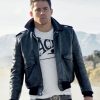 Channing Tatum Black Leather Jacket