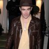 Chris Pine Dark Brown Leather Jacket
