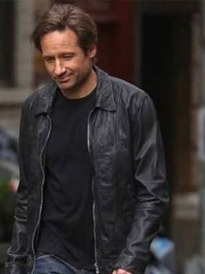 Hank Moody Californication Season 5 Leather Jacket