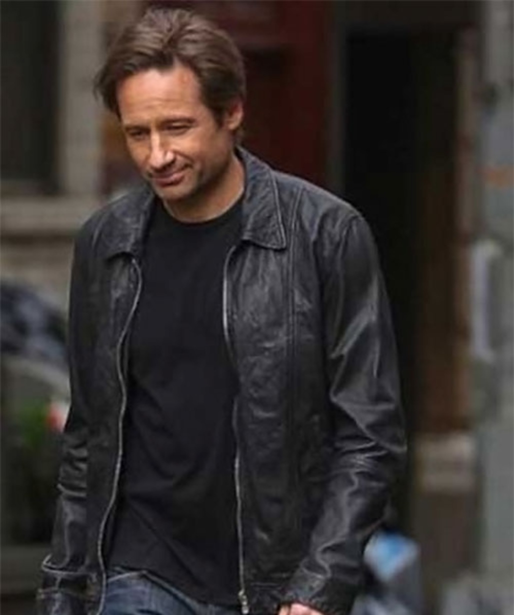 Hank Moody Californication Season 5 Leather Jacket