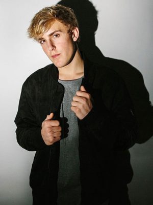 Jake Paul Black Leather Jacket