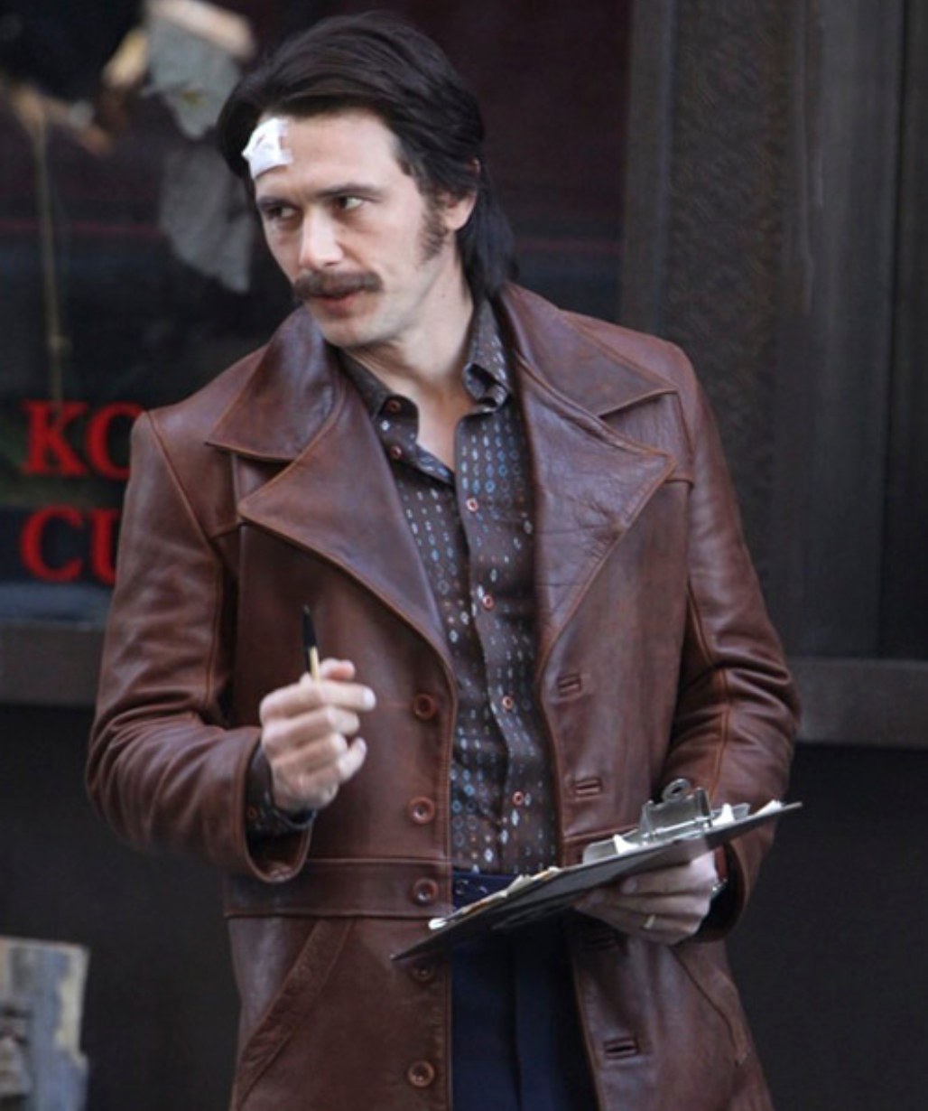 James Franco The Deuce Brown Leather Jacket