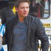Jeremy Renner Bourne Legacy Aaron Cross Black Cotton Jacket