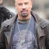 John Travolta From Paris With Love Brown Leather Jacket