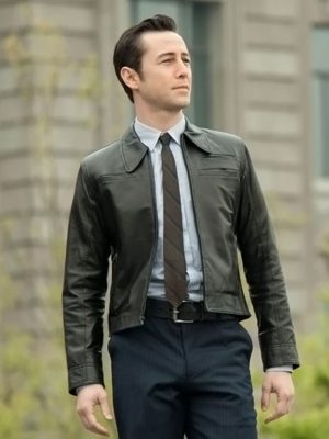 Joseph Gordon Looper Black Leather Jacket