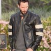 Keanu Reeves John Wick 2 Black Leather Jacket