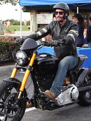 Keanu Reeves John Wick 2 Black Leather Jacket