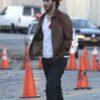 Keanu Reeves John Wick Brown Leather Jacket