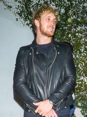Logan Alexander Paul Black Leather Jacket