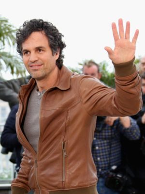 Mark Ruffalo Brown Leather Jacket