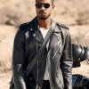Michael B Jordan Black Genuine Leather Motorcycle Jacket