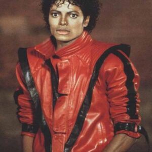 Michael Jackson Thriller Music Video Red Leather jacket