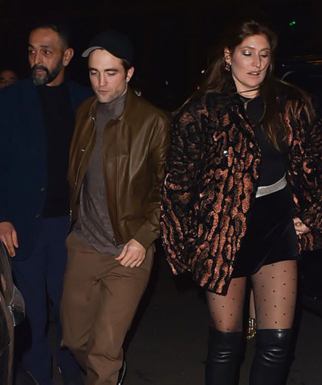 Robert Pattinson Brown Leather Jacket