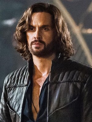 Tom Riley Da Vinci's Demons Black Leather Jacket