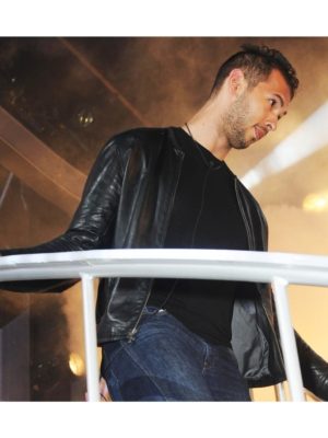 Tristan Tate Black Leather Jacket