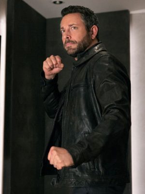 Zachary Levi Spy Kids Armageddon Leather Jacket