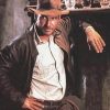 Indiana Jones Harrison Ford Distressed Brown Cowhide Leather Jacket