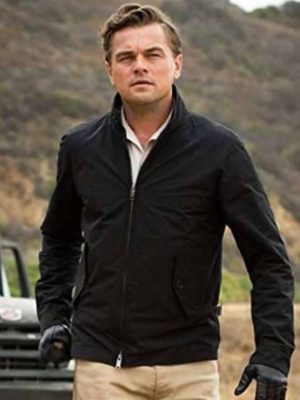 Once Upon A Time In Hollywood Leonardo Dicaprio Black Jacket