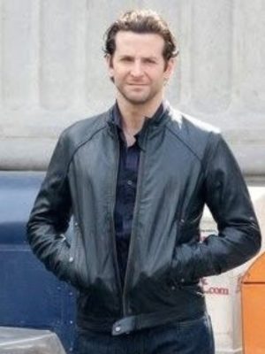 Bradley Cooper Limitless Black Leather Jacket