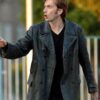 David Tennant Doctor Who Black Leather Trench Coat