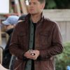 Dean Winchester Supernatural Season 7 Dean Winchester Brown Leather Jacket
