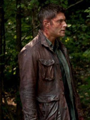 Dean Winchester Supernatural Season 7 Dean Winchester Brown Leather Jacket