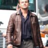 Leonardo DiCaprio Inception Brown Leather Jacket