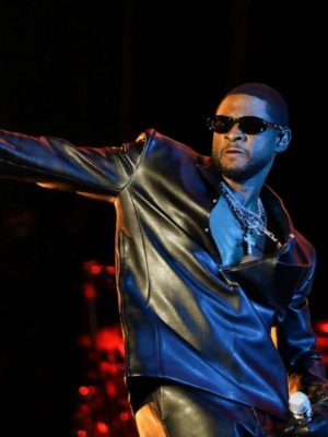 Usher Lovers And Friends Music Festival Leather Jacket