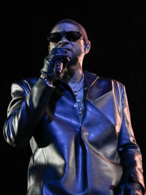 Usher Lovers And Friends Music Festival Leather Jacket