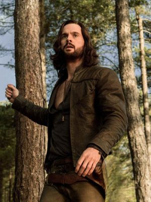 Tom Riley Da Vinci's Demons Black Leather Jacket