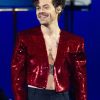 Harry Styles Brit Awards Red Sequin Jacket