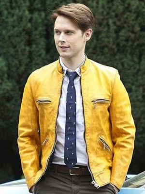 Dirk Gently Holistic Agency Detective Yellow Leather Jacket