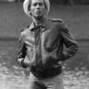 Jamaican Singer And Guitarist Bob Marley Black Leather Jacket