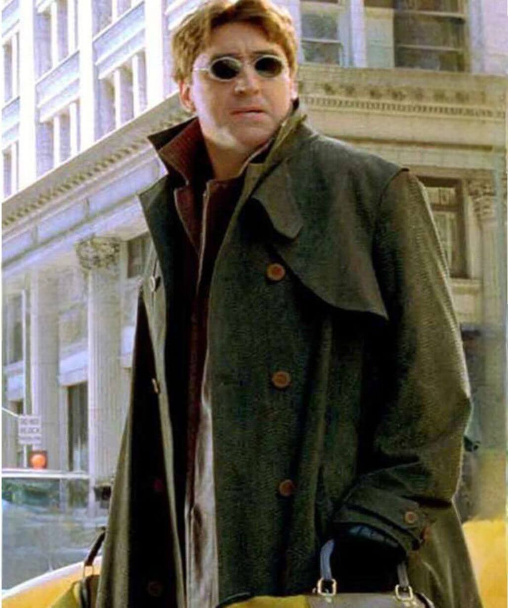 Dr. Otto Octavius Spiderman No Way Home Green Trench Coat