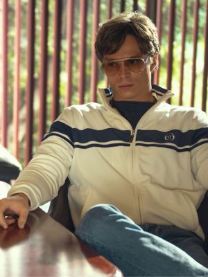 Monsters The Lyle's And Erik Menendez Story Lyle White Track Jacket