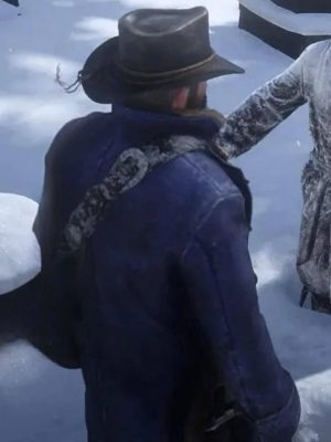 Red Dead Redemption II Arthur Morgan Blue Wool Coat