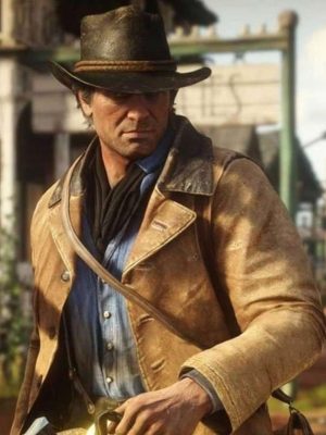 Red Dead Redemption II Arthur Morgan Brown Leather Jacket