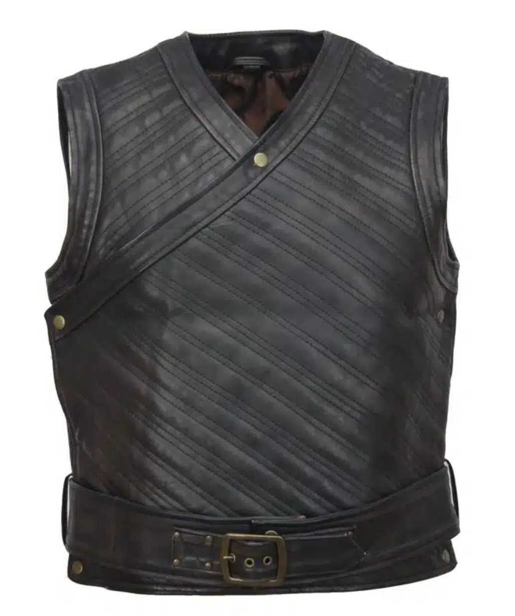 Uhtred Ragnarson Seven Kings Must Die Alexander Dreymon Leather Vest Costume