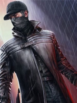 Watch Dogs Legion Bloodline Aiden Pearce Distressed Brown Leather Coat