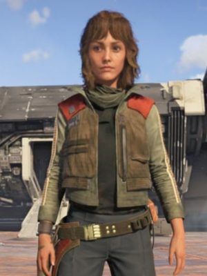 Star Wars Outlaws Kay Vess Rogue Infiltrator Green JacketÂ