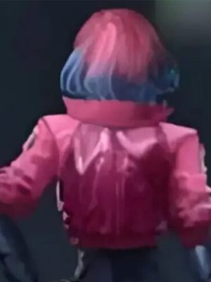 Cyberpunk 2077 Kira Madroxx Pink Leather Jacket