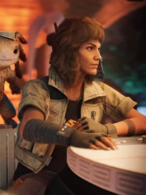 Star Wars Outlaws Kay Vess White Jacket