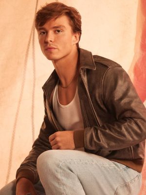 Nicholas Alexander Chavez Brown Cowhide Leather Jacket