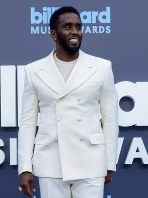 Sean Diddy Billboard Music Awards 2022 White Coat