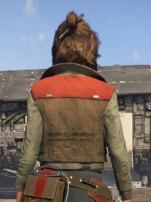 Star Wars Outlaws Kay Vess Rogue Infiltrator Green JacketÂ