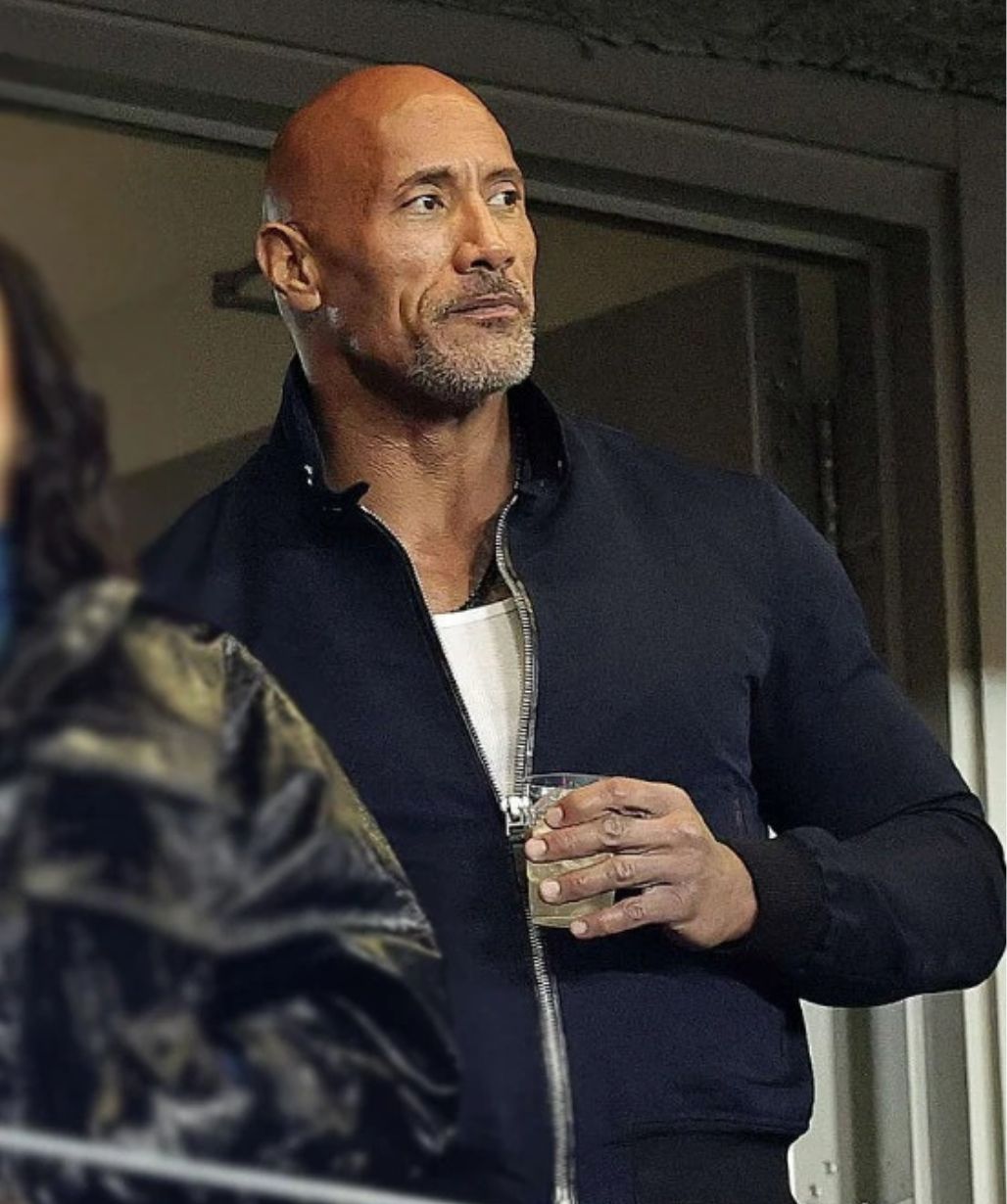 XFL 2023 Dwayne Johnson Blue Bomber Jacket