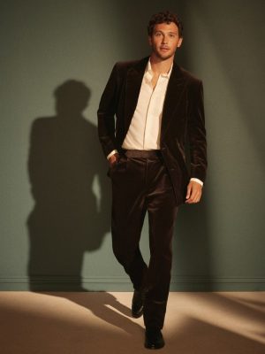 Cooper Koch Brown Velvet Suit