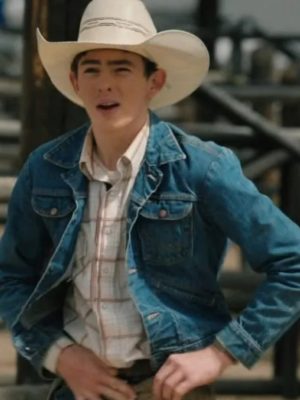 Carter Yellowstone S05 Finn Little Blue Denim Jacket
